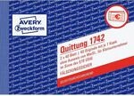 AVERY Zweckform Quittung f&uuml;r Kleinunternehmer (ohne MwSt.) Formularbuch 1742