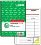 sigel Rechnung Formularbuch SD033 - 2 x 40 Blatt