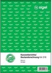 sigel Kassenbericht/Bestandsrechnung Formularbuch
