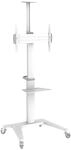PureMounts&reg; Premium TV Cart - Single Display bis 70", wei&szlig;