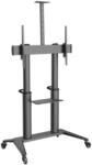 PureMounts Premium TV Cart - Single Display bis 120", schwarz