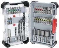 BOSCH Bohrer- und Bit-Set Extra Hard and PRO Wood 35-teilig
