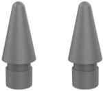DEQSTER Pencil Tip Ersatzspitzen f&uuml;r Pencil 2, 2 St&uuml;ck grau
