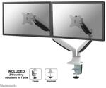 Neomounts NM-D750DWHITE dual Monitor Tischhalterung