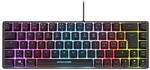 DELTACO DK240 Gaming Mini-Tastatur - QWERTZ Deutsch - Schwarz/Halbtransparent