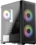 LC Power Gaming-PC Geh&auml;use LC-717B-ON Midi-Tower schwarz