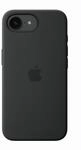 Apple Silikon Case iPhone 16e (schwarz)