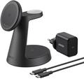 Anker MagGo 15W 3in1 USB-C Wireless Ladestation, schwarz