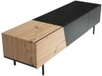 WOHNLING WL6.815 Lowboard Braun 150 cm x 40 cm x 40 cm