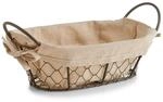 Zeller Countrystyle Brotkorb braun