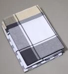 Dyckhoff Karo Geschirrt&uuml;cher 50 cm x 70 cm grau