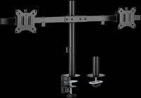 goobay Monitor-Halterung Dual Flex schwarz