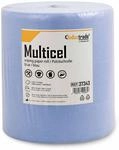 Industrade&reg; Putztuchrolle 3-lagig blau