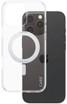 CARE by PanzerGlass&reg; Feature Case Transparent Silber Kickstand & MagSafe f&uuml;r iPhone