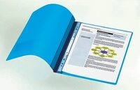 DURABLE Schnellhefter DIN A4 &uuml;berbreit PVC hellblau