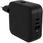 Hyper&reg; HyperJuice 70W USB-C GaN Reise-Ladeger&auml;t (3C+1A) - Schwarz