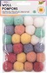 folia Pompons farbsortiert