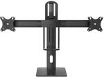 PureMounts Duale Monitor Halterung, VESA 75x75/100x100, schwarz