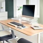LEITZ Monitorst&auml;nder Ergo hellgrau