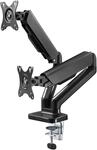 goobay Monitorhalterung 58531 2 Monitore schwarz