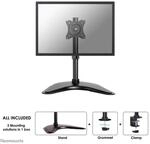 Neomounts NM-D335BLACK Monitor Tischhalterung