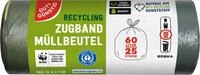 GUT&G&Uuml;NSTIG M&uuml;llbeutel 60,0 l schwarz