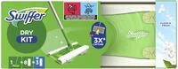 Swiffer DRY KIT 1 Bodenwischer + 8 trockene Bodent&uuml;cher CLEAN & FRESH + 3 feuchte