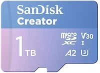 SanDisk Creator MicroSDXC-Karte - 1 TB mit SD-Adapter