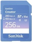 SanDisk Creator SDXC-Speicherkarte 256 GB