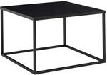 WOHNLING WL6.603 Couchtisch Mamor Schwarz 60 cm x 60 cm x 40 cm