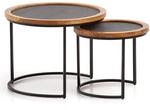WOHNLING WL6.778 Couchtisch (2er Set) Mango 60 cm x 60 cm x 46 cm