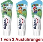 Signal JUNIOR SUPER MARIO 6-13 Jahre Kinderzahnpasta 75 ml