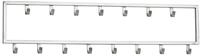 WOHNLING WL6.445 Wandgarderobe