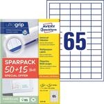 AVERY Zweckform Etiketten 38,0 x 21,2 mm, wei&szlig;