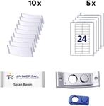 AVERY Zweckform Namensschilder mit Magnet