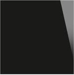 Be!Board&reg; Glas-Magnettafel 45,0 x 45,0 cm schwarz