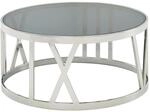 WOHNLING WL6.674 Couchtisch Silbern 60 cm x 60 cm x 30 cm