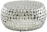 WOHNLING WL6.691 Couchtisch Silbern 66 cm x 66 cm x 32 cm