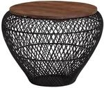 WOHNLING WL6.707 Couchtisch Schwarz 60 cm x 60 cm x 45 cm