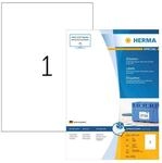 HERMA Etiketten 10782 wei&szlig; 210,0 x 297,0 mm