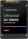 WD Ultrastar DC SN655 U.3 SSD - 30,7 TB, ISE