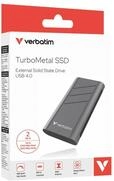 Verbatim TurboMetal USB 4.0 Externe SSD - 2 TB