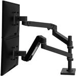 Ergotron LX Pro Monitor Tischhalterung - f&uuml;r 2 LCD-Displays - Schwarz
