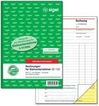 SIGEL Formularbuch Rechnung f&uuml;r Kleinunternehmer mit fortlaufenden Nummern (ohne