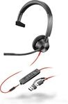 Poly Blackwire 3315 Monaurales Headset