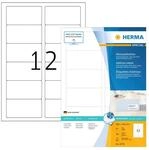 HERMA Adressetiketten 10776 wei&szlig; 88,9 x 46,6 mm