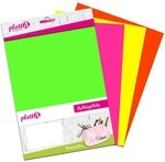 plottiX PremiumFlex Neon Bundle - 4 St&uuml;ck (20 x 30 cm)