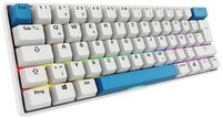 Sharkoon Tastatur Skiller SGK50 S4 Gen2 PBT kabelgebunden 60% wei&szlig;