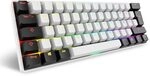 Sharkoon Tastatur Skiller SGK50 S4 Gen2 kabelgebunden 60% wei&szlig;