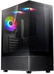 ADATA XPG PC-Geh&auml;use Invader X Mini Midi-Tower schwarz